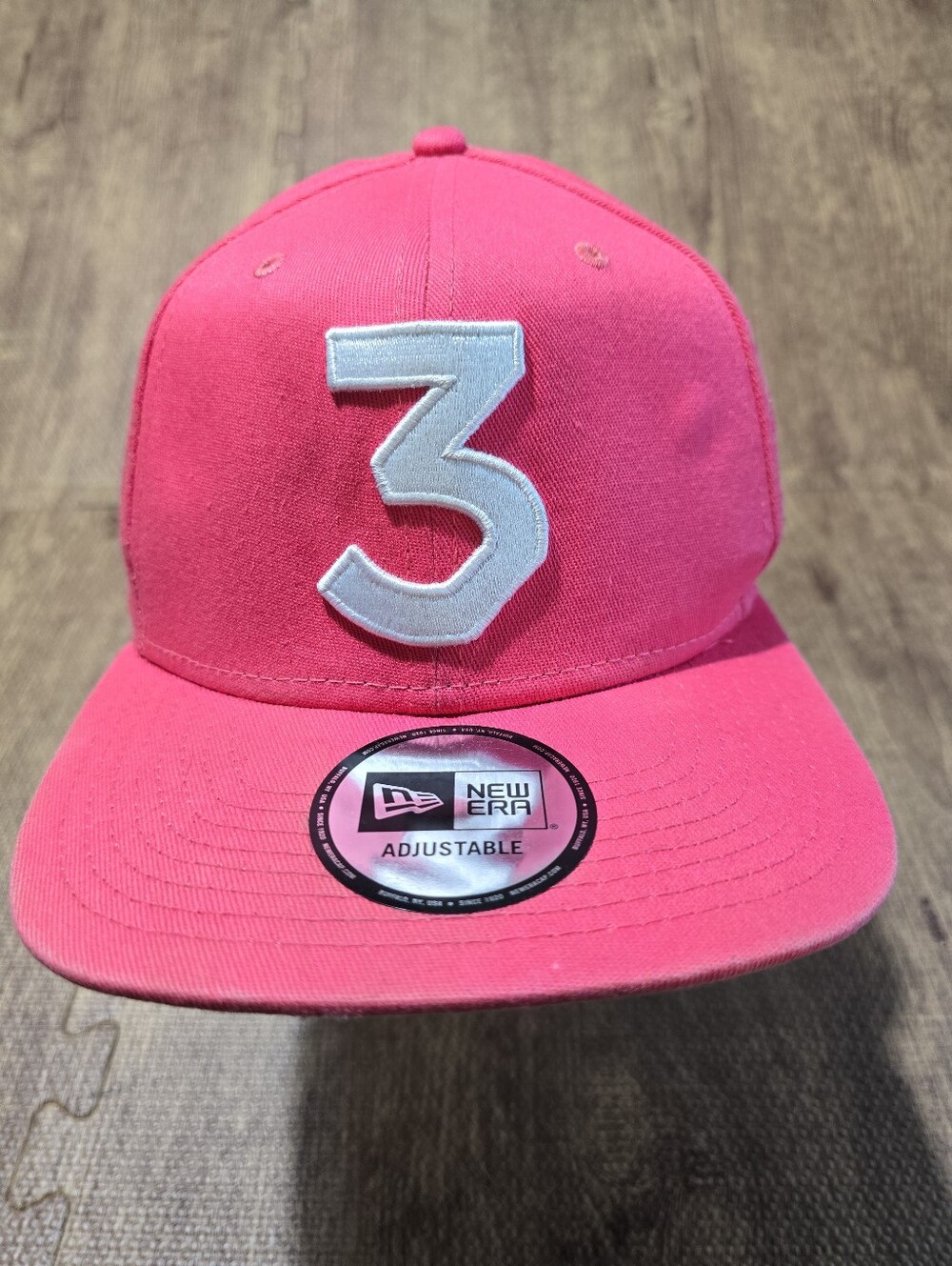Chance The Rapper 3 New Era Cap Snapback Hat Pink 100% Authentic